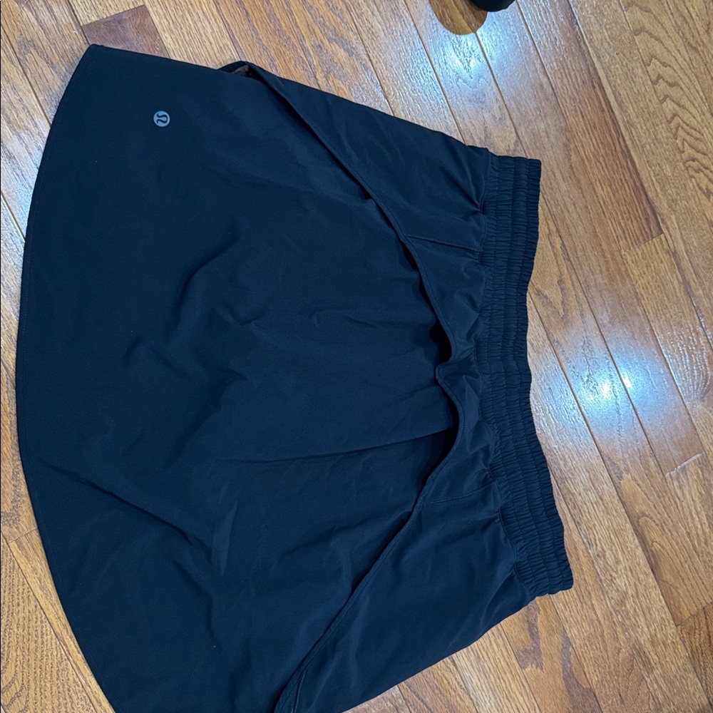 Black Athletic Skirt Lululemon